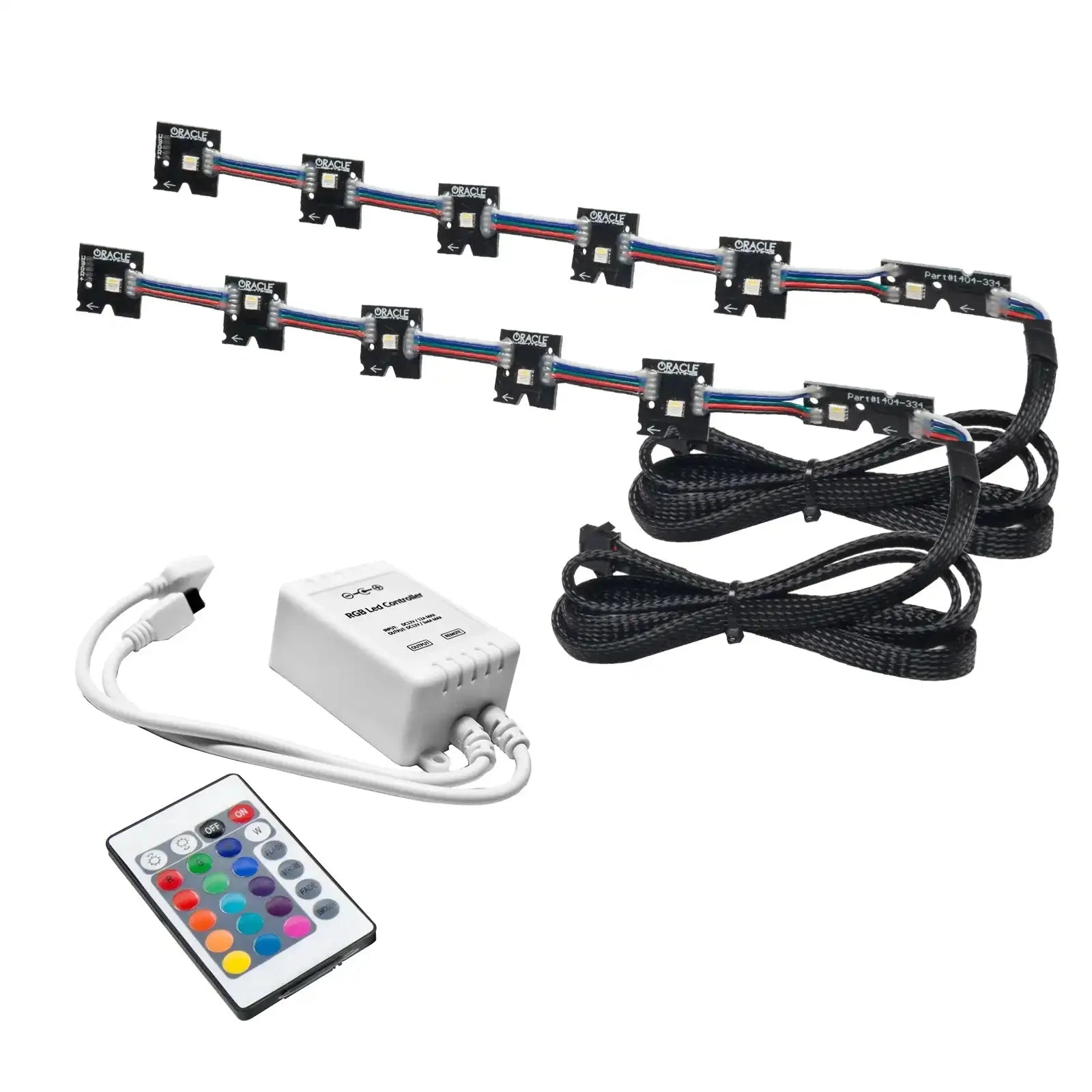 ORACLE Lighting 2014-2024 Infiniti Q50 ColorSHIFT RGB+W Headlight Halo Upgrade Kit