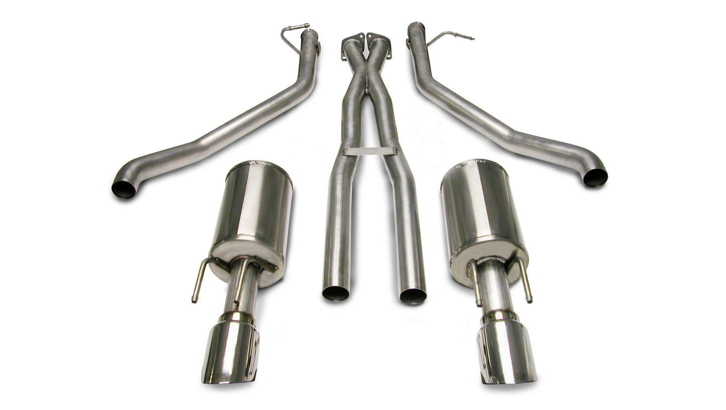 2005-2006 Pontiac GTO Exhaust | 2.5 in Cat-Back 4.0 in Single Tips | 6.0L (14189)