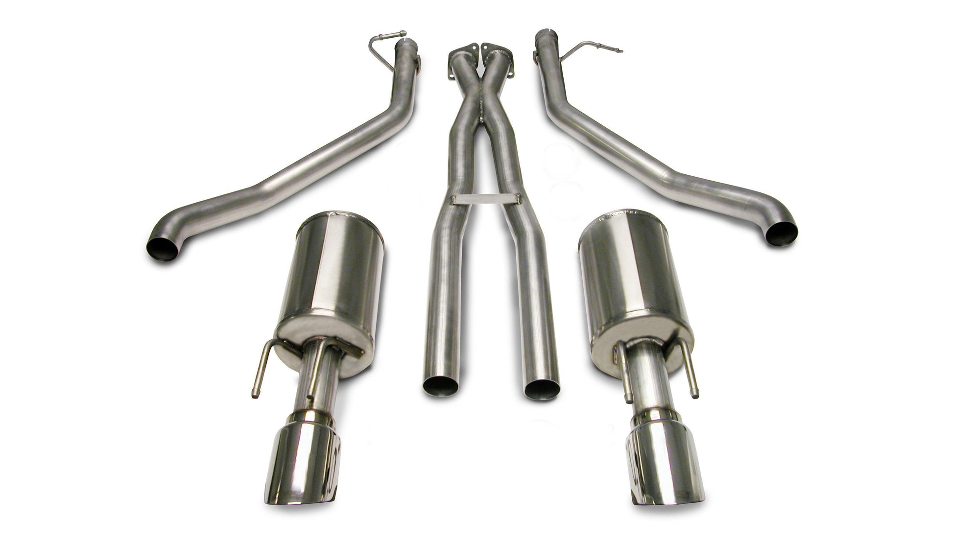 2005-2006 Pontiac GTO Exhaust | 2.5 in Cat-Back 4.0 in Single Tips | 6.0L (14189)