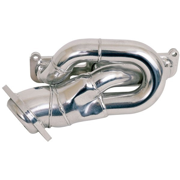 Ford Mustang V6 3.7L 1-5/8 Shorty Exhaust Headers Polished Silver Ceramic 11-17