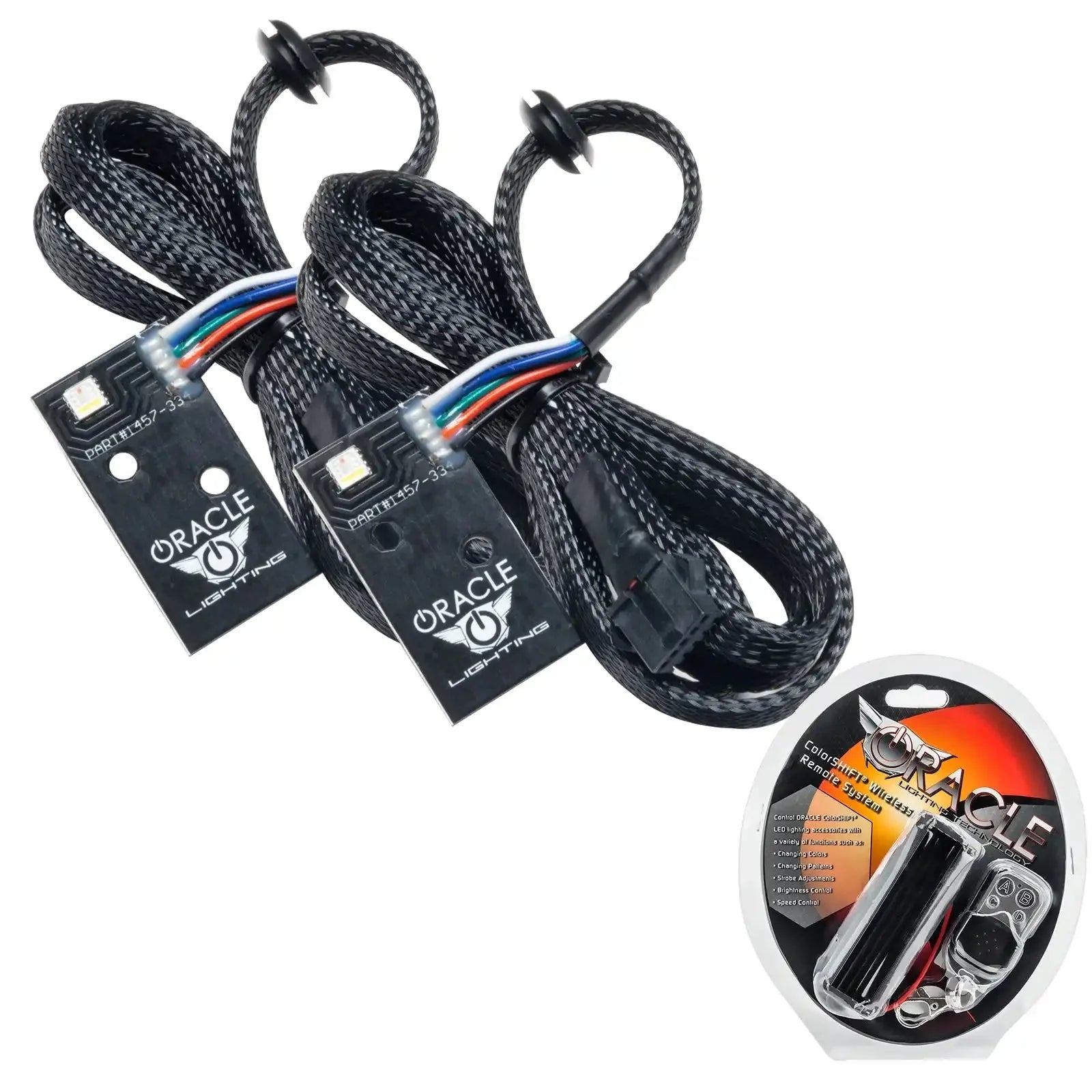 ORACLE Lighting 2014-2024 Infiniti Q50 ColorSHIFT RGB+W Headlight DRL Upgrade Kit