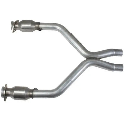 Ford Mustang V6 High Flow Catted Short X-Pipe 11-14