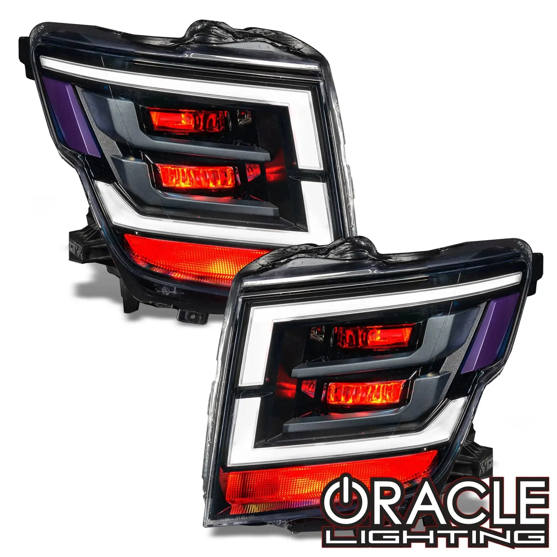 ORACLE Lighting 2021-2024 Nissan Titan ColorSHIFT Demon Eye RGB Upgrade Kit