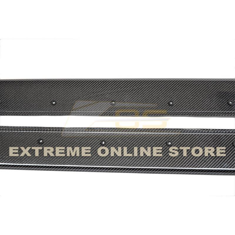 2014-20 BMW F80 M3 Extended Carbon Fiber Side Skirts Rocker Panels