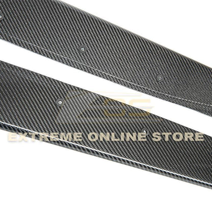 2014-20 BMW F80 M3 Extended Carbon Fiber Side Skirts Rocker Panels