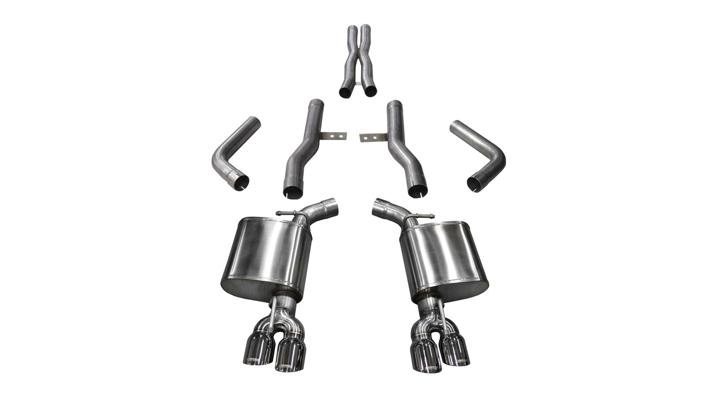 2015-2023 Dodge Challenger Exhaust | Xtreme / 2.75 in Cat-Back 3.5 in Tips | 6.4L, 6.2L (14989)