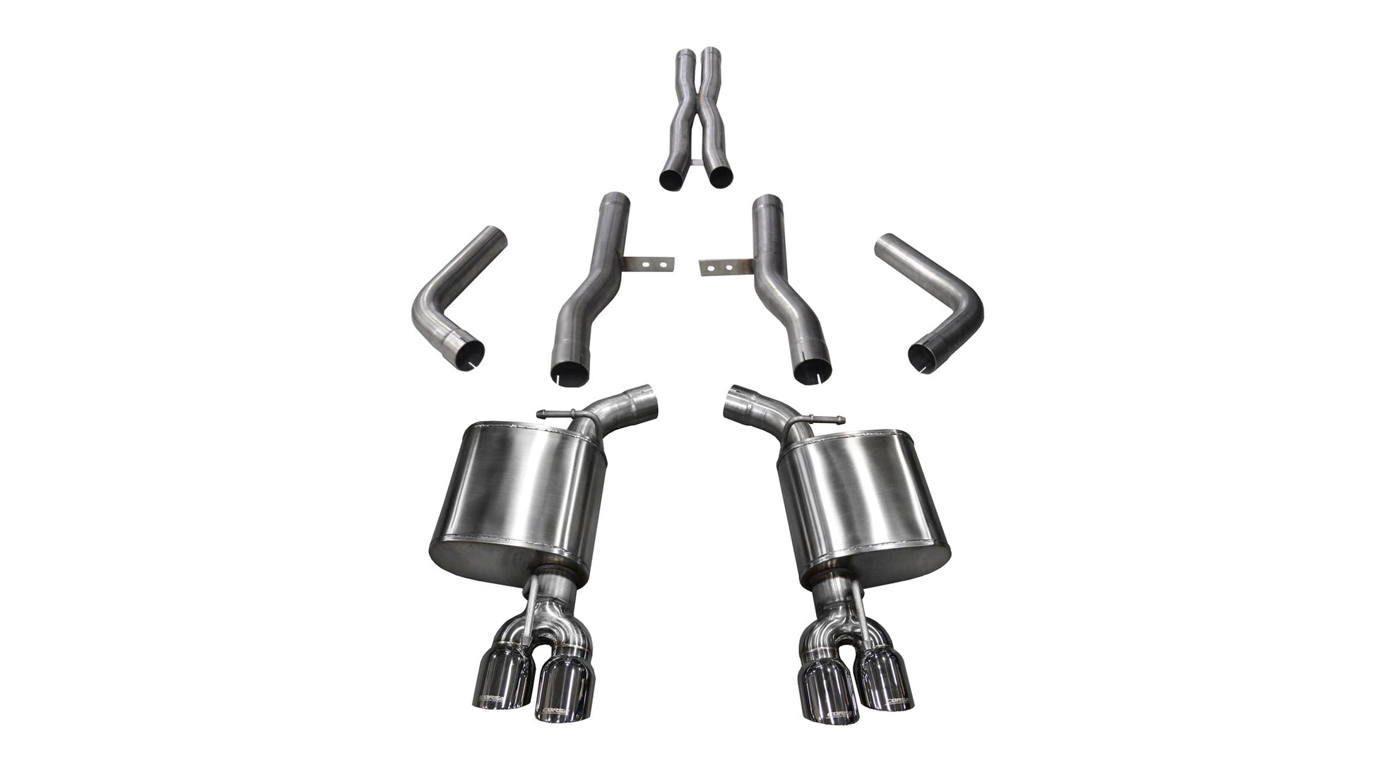 2015-2023 Dodge Challenger Exhaust | Xtreme / 2.75 in Cat-Back 3.5 in Tips | 6.4L, 6.2L (14989)