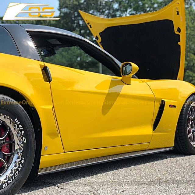 Corvette C6 Grand Sport / Z06 / ZR1 Side Skirts Rocker Panels