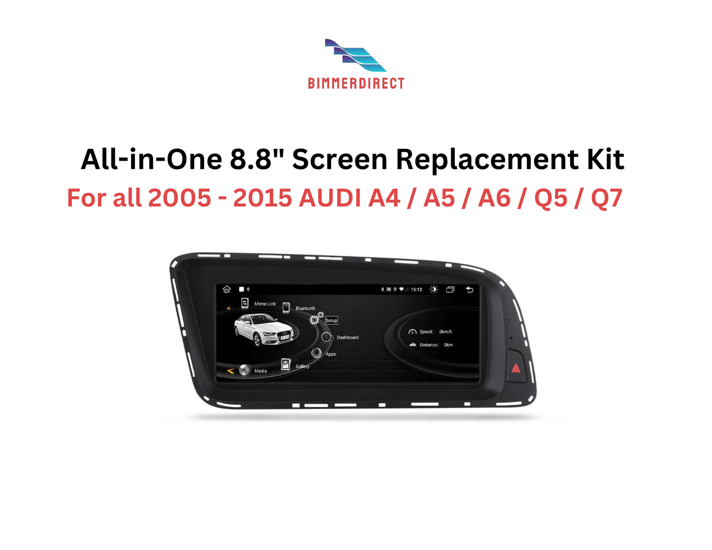 AUDI A4 / A5 / A6 / Q5 / Q7 All-in-One CarPlay Kit