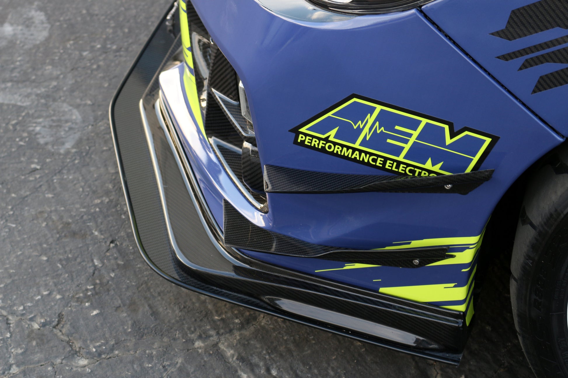 APR 4 Set Carbon Fiber Canard Subaru WRX | STI 2015-2017