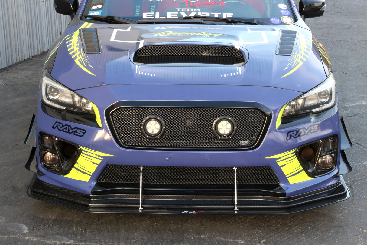 APR 4 Set Carbon Fiber Canard Subaru WRX | STI 2015-2017