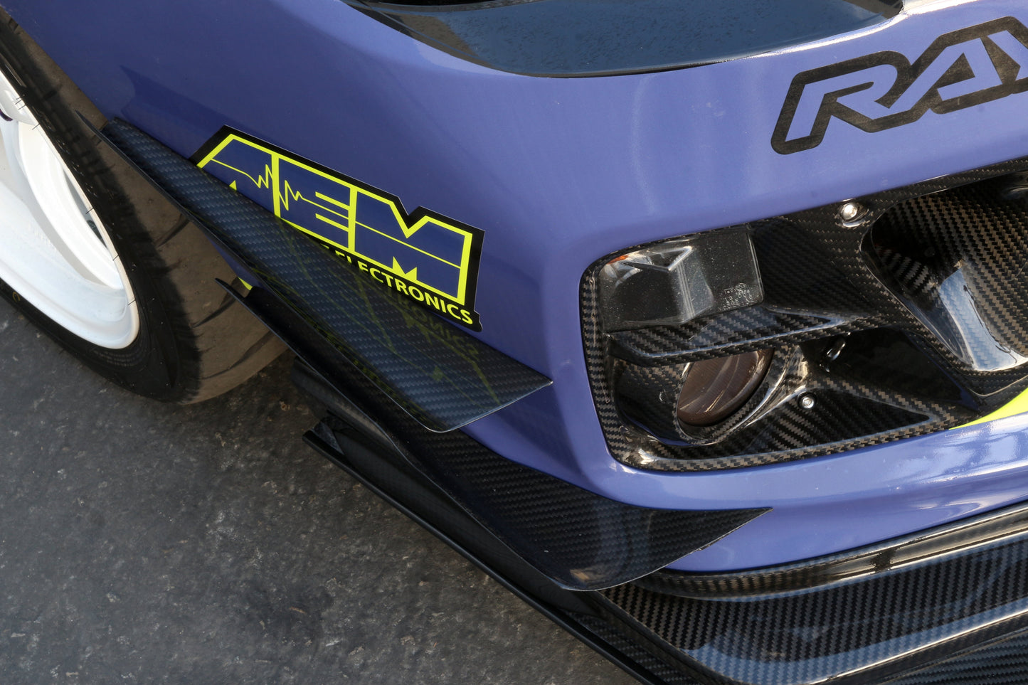 APR 4 Set Carbon Fiber Canard Subaru WRX | STI 2015-2017