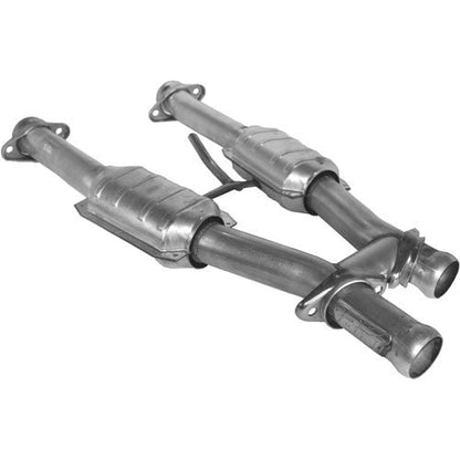 Ford Mustang 5.0L 2-1/2 Inch Short Catted H-Pipe 79-93