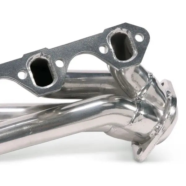 Ford Mustang 351 Swap 1-5/8 Shorty Exhaust Headers Polished Silver Ceramic 79-93