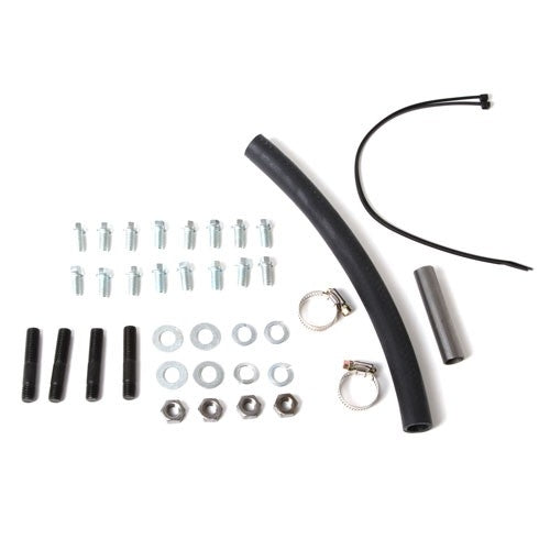 Ford Mustang 5.0 1-5/8 Shorty Equal Length Exhaust Headers Polished Silver Ceramic 86-93