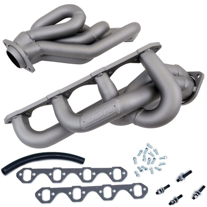 Ford Mustang 5.0 1-5/8 Shorty Equal Length Exhaust Headers Titanium Ceramic 86-93