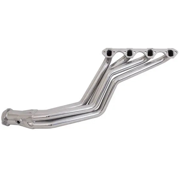 Ford Mustang 5.0L 1-5/8 Long Tube Exhaust Headers Polished Silver Ceramic 79-93