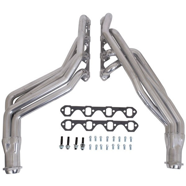 Ford Mustang GT 5.0 1-5/8 Long Tube Exhaust Headers Polished Silver Ceramic 94-95