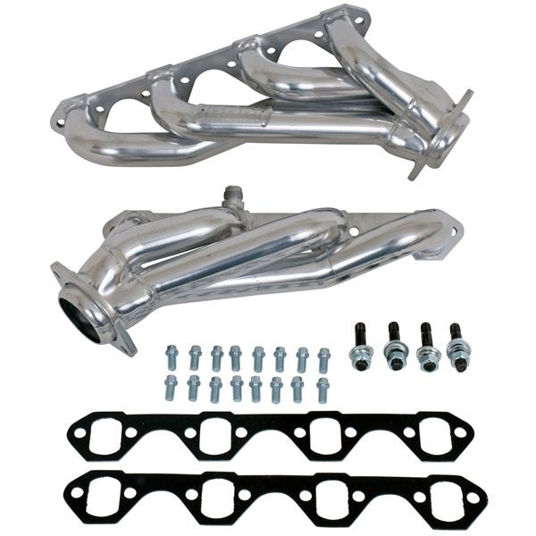 Ford Mustang GT 5.0 1-5/8 Shorty Exhaust Headers Polished Silver Ceramic 94-95