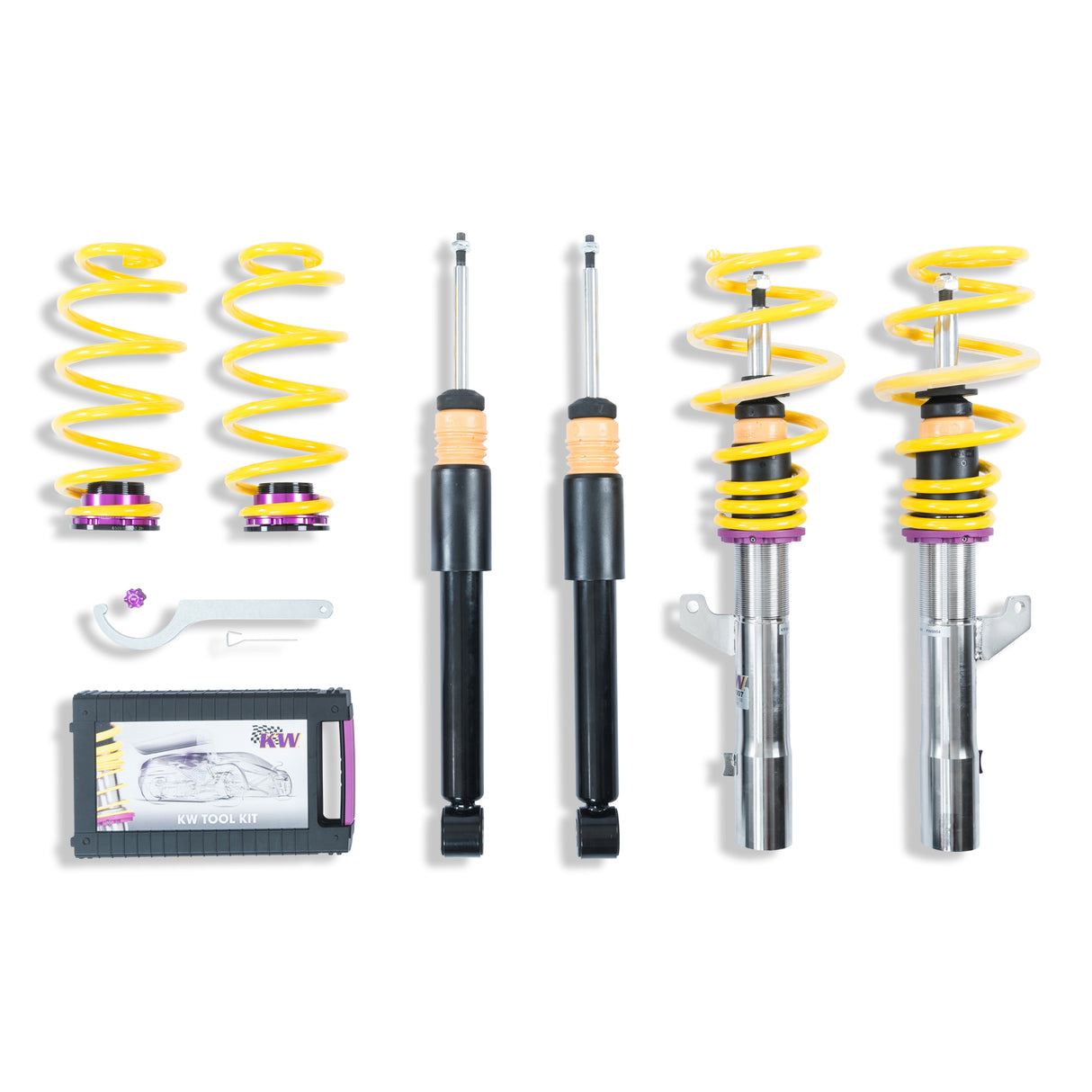 KW Suspensions 15281031 KW V2 Coilover Kit - Audi TT (8J) Coup? Quattro; All Engines; Without Magnetic Ride