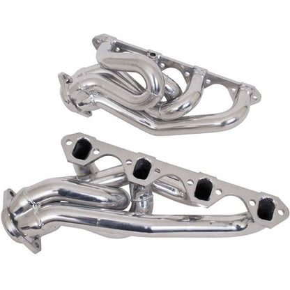 Ford Mustang GT 5.0 1-5/8 Shorty Equal Length Exhaust Headers Polished Silver Ceramic 94-95