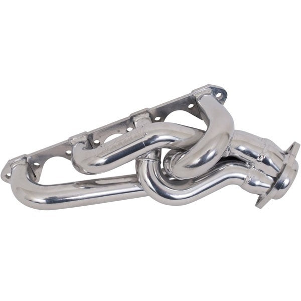 Ford Mustang GT 5.0 1-5/8 Shorty Equal Length Exhaust Headers Polished Silver Ceramic 94-95