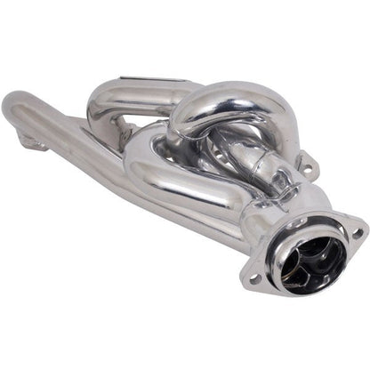 Ford Mustang GT 5.0 1-5/8 Shorty Equal Length Exhaust Headers Polished Silver Ceramic 94-95