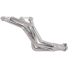 Ford Mustang 5.0 1-5/8 Long Tube Exhaust Headers Automatic Trans Polished Silver Ceramic 79-93