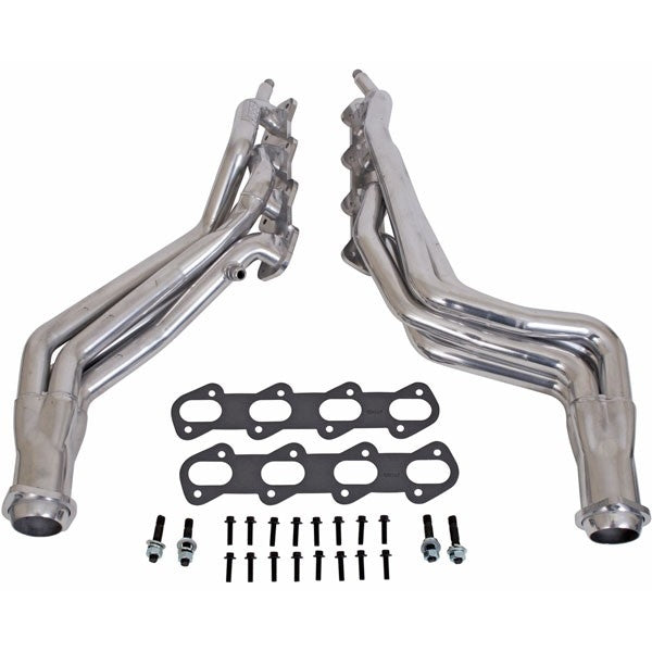 Ford Mustang Cobra 1-5/8 Long Tube Exhaust Headers Polished Silver Ceramic 96-98