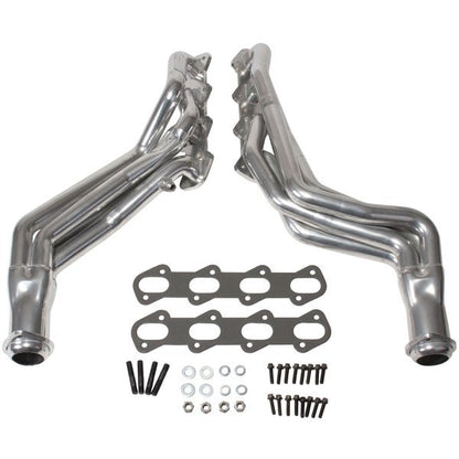 Ford Mustang Cobra Mach 1 1-5/8 Long Tube Exhaust Headers Polished Silver Ceramic 99-04