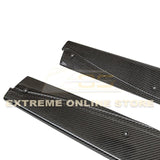 2014-20 BMW F80 M3 Extended Carbon Fiber Side Skirts Rocker Panels