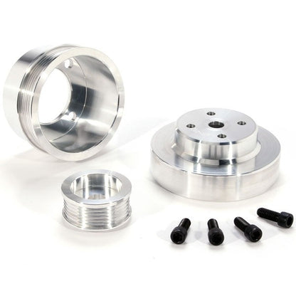 Ford Mustang 5.0 Billet Aluminum Underdrive Pulleys 86-93