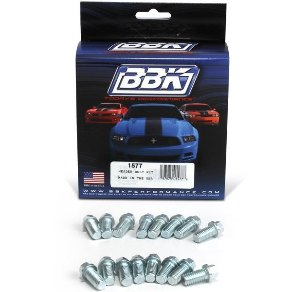 Exhaust Header Bolt Kit 3/8 -16 x 3/4 Inch 16 Pieces