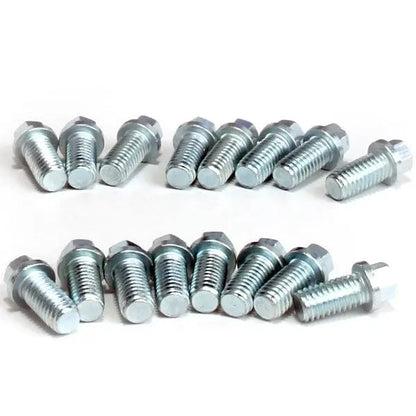 Exhaust Header Bolt Kit 3/8 -16 x 3/4 Inch 16 Pieces