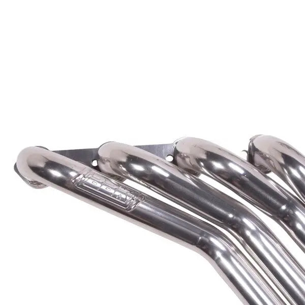Ford Mustang 5.0L 1-3/4 Long Tube Exhaust Headers Polished Silver Ceramic 79-93