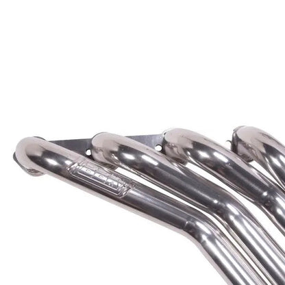 Ford Mustang 5.0L 1-3/4 Long Tube Exhaust Headers Polished Silver Ceramic 79-93