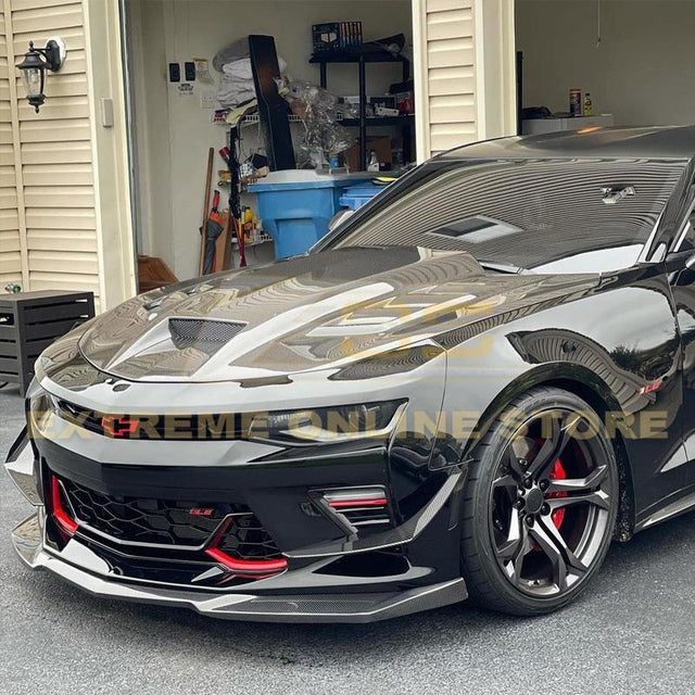 2016-18 Camaro SS Carbon Fiber ZL1 Conversion Front Splitter