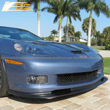 Corvette C6 Grand Sport / Z06 Primer Black Front Splitter Lip