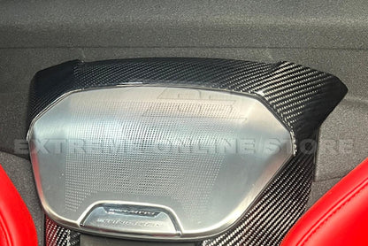 Corvette C8 Convertible Carbon Fiber Interior Waterfall Speaker Grille