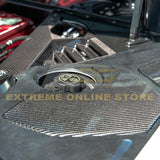 Corvette C8 Carbon Fiber Engine Bay Panel Accent Covers