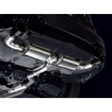 AWE Tuning Touring Edition Axle Back Exhaust | 3" Diameter | 4.5" Dual Diamond Black BMW 430i 2021-2024|BMW 330i 2019-2024