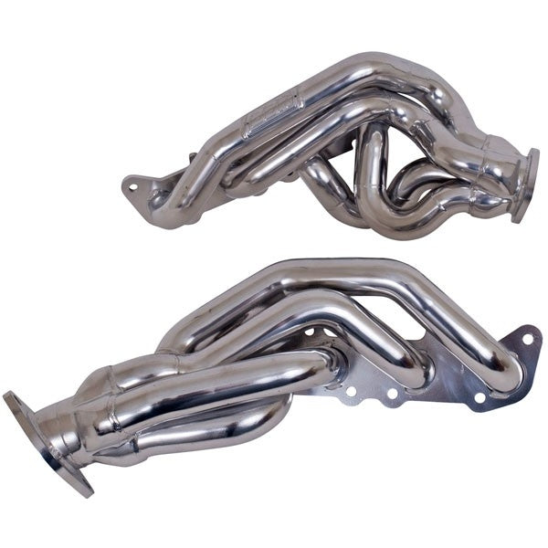 Ford Mustang GT 1-3/4 Shorty Exhaust Headers Polished Silver Ceramic 11-14
