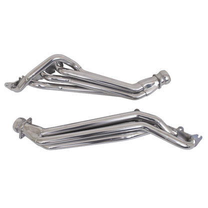 Ford Mustang GT 1-3/4 Long Tube Exhaust Headers Polished Silver Ceramic 11-23