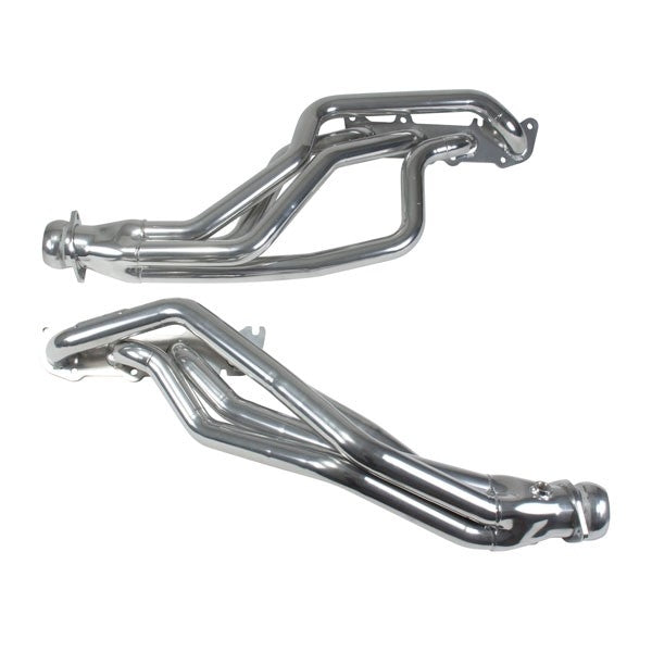 Ford Mustang Coyote Swap 1-3/4 Long Tube Exhaust Headers Polished Silver Ceramic 86-04