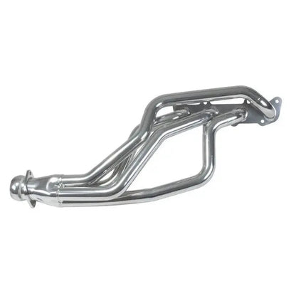 Ford Mustang Coyote Swap 1-3/4 Long Tube Exhaust Headers Polished Silver Ceramic 86-04
