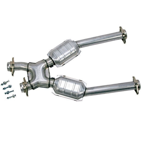 Ford Mustang 2-1/2 Short High Flow Catted X-Pipe 96-04