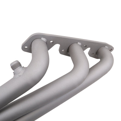 Ford Mustang V6 1-5/8 Long Tube Exhaust Headers Polished Silver Ceramic 99-04