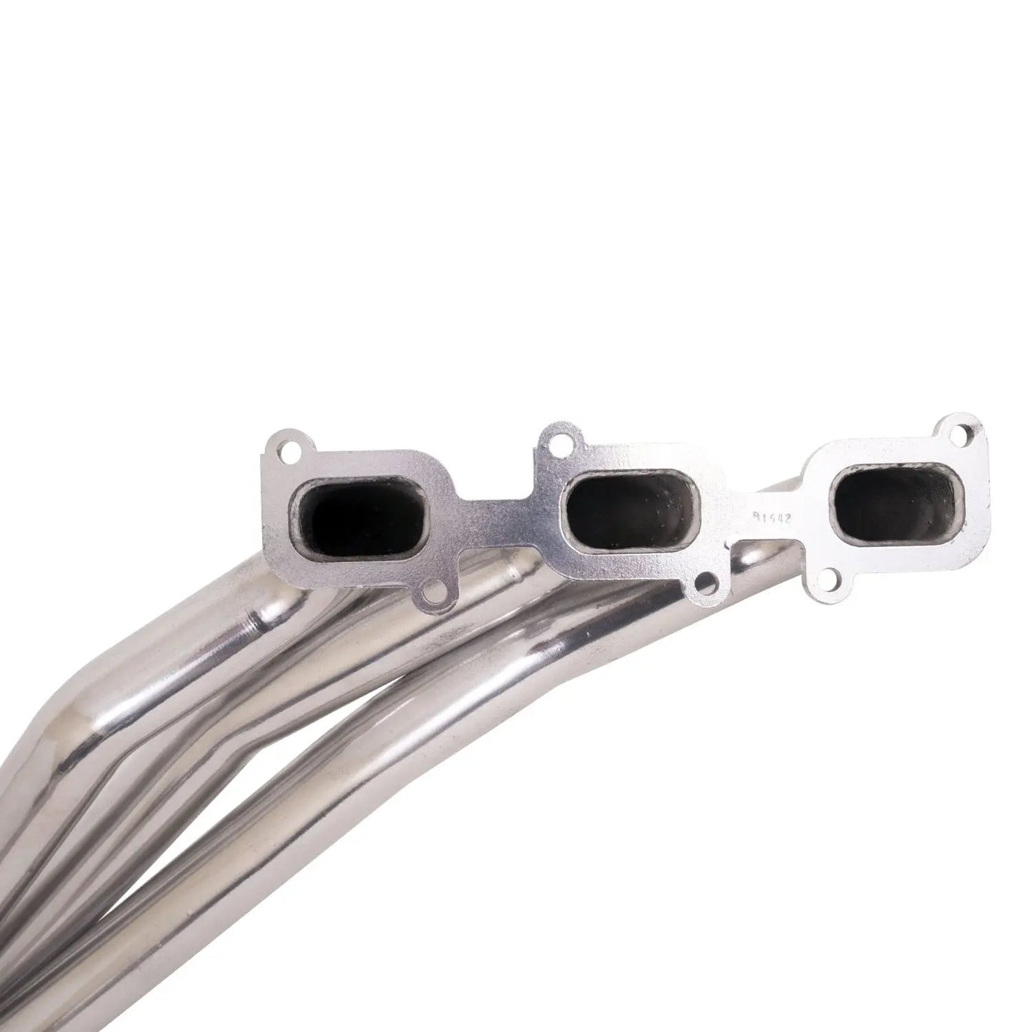Ford Mustang V6 3.7 1-3/4 Long Tube Exhaust Headers Polished Silver Ceramic 11-17