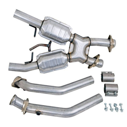 Ford Mustang 5.0L 2-1/2 High Flow Catted X-Pipe 86-93