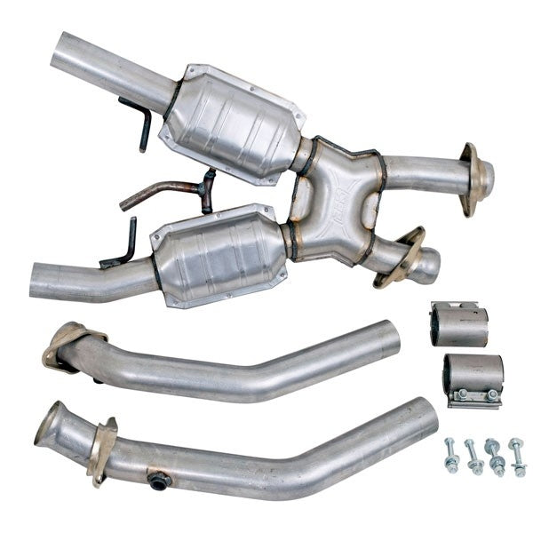 Ford Mustang 5.0L 2-1/2 High Flow Catted X-Pipe 94-95